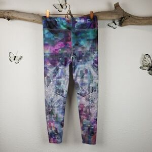 Evolution and creation pixelated leggings